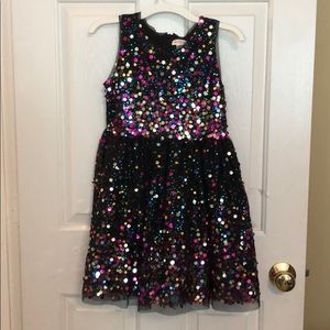 Cat & Jack sequin dress 7/8